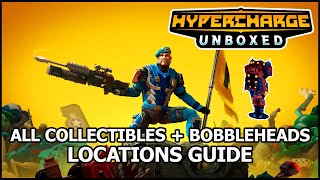 Hypercharge Unboxed All Collectibles  Bobbleheads Locations Guide [upl. by Ymmor715]