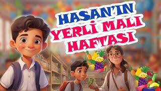 Hasan’ın Yerli Malı Günü çocuklariçin çocukhikayeleri çocukmasalları yerlimalı masaldinle [upl. by Lelith]