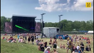 Parklife Festival 2023 gets underway on Saturday at Heaton Park Manchester as thousands arrive [upl. by Hesky]