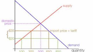 How to calculate the impact of import and export tariffs [upl. by Calle287]