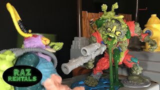 TMNT Playmates Muckman amp Joe Eyeball 1990 Review and History Teenage Mutant Ninja Turtles Muck Man [upl. by Jasmine]