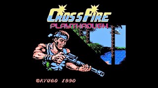 Classic Gaming Adventure Crossfire NES Playthrough  Retro Game Nostalgia [upl. by Durkin]