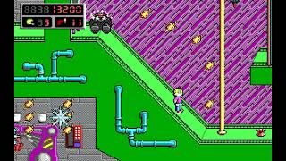 commander keen 5 DOS gameplay [upl. by Ylatan]