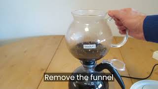 Bodum ePebo Siphon Coffee Maker [upl. by Sandeep378]