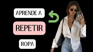 10 TRUCOS PARA COMBINAR ROPA Y CREAR LOOKS DIFERENTES CON LA MISMA ROPA [upl. by Niamrahc]