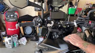 Scottoiler eSystem V31 Overview On a KTM 790 Adventure [upl. by Braden909]