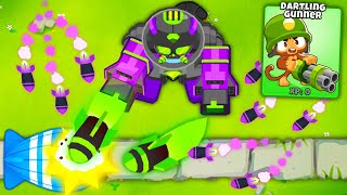 STRONGEST Dartling Gun Path Official BTD 6 MAD [upl. by Barbara817]