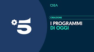 Canale 5  I programmi di oggi [upl. by Theresina]