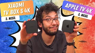 En İyi TV Box Hangisi  Xiaomi TV Box S 4K 2 Nesil vs Apple TV 4K 3 nesil [upl. by Grussing]