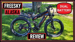 FreeSky Alaska Dual Battery Ebike Review [upl. by Ian]