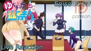 ReactionCommentary Yuragisou no Yuunasan Episode 2 [upl. by Atela]