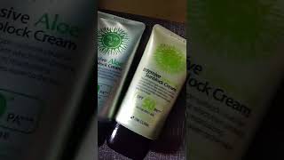 quot💚 Lindungi Kulit Anda dengan 3W Clinic Aloe amp Green Tea Sunblock Cream ☀️  Review Terbaruquot [upl. by Arlon]