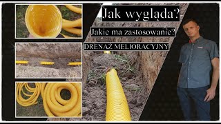 Jak wyglądaJakie ma zastosowanieDRENAŻ MELIORACYJNY [upl. by Nwhas]