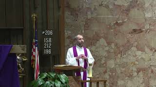 415 Mass of Anticipation Homily 3924 [upl. by Fancie]