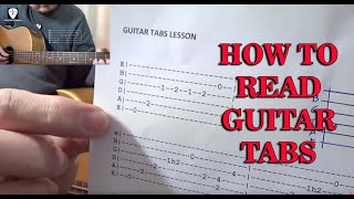 How To Read Guitar Tabs Lesson in Filipino with English Subtitles [upl. by Mcspadden650]