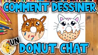 Comment dessiner un donut étape par étape [upl. by Blayne]