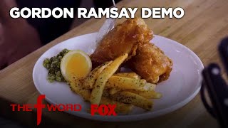 Gordon Ramsay Demonstrates How To Make Fish amp Chips Extended Version  Season 1 Ep 6  THE F WORD [upl. by Keverne]