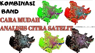 CARA KOMPOSIT BAND CITRA LANDSAT 8 DI QGIS [upl. by Guinn]