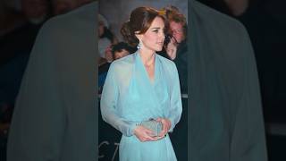 Princess Catherine dazzled in a bespoke diaphanous pale blue fulllength gown in 2015 [upl. by Kcirtap]