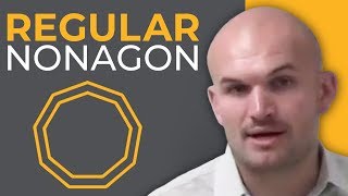 How to find the individual measure of interior and exterior angles for a nonagon [upl. by Aehtla]