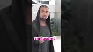 Kanye West Loses His Cool amp Snaps On Paparazzi When Touching Down A LAX Airport In Los Angeles CA [upl. by Anoerb784]