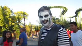 Henchmen Alley Fright Fest Six Flags Great America 91518 [upl. by Ultima]