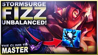 STORMSURGE FIZZ IS COMPLETELY UNBALANCED THEY MADE A MISTAKE  League of Legends [upl. by Astrea]