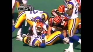 1999 Week 4 Rams vs Bengals Highlights [upl. by Channa]