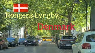 Drive around Kongens Lyngby🇩🇰DenmarkSunny Daydenmarkcopenhagentraveleuropedrivingfunexplore [upl. by Lleznov942]