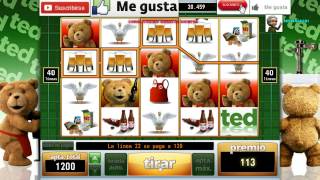 TED Casino el juego de la pelicula de este oso grosero [upl. by Esoranna]