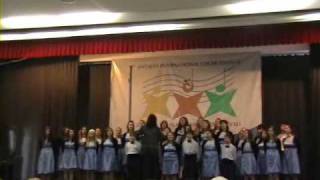 Choir quotMilka Stoevaquot  Canzon Villanesca GD de Nola [upl. by Attelrahs]