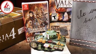 Valkyria Chronicles 4 Switch PREMIUM EDITION UNBOXING [upl. by Laenahtan]