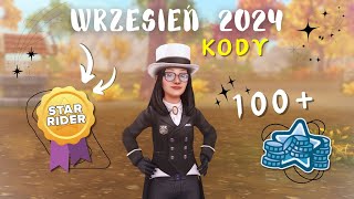 DZIAŁAJĄCE KODY NA WRZESIEŃ 2024 STAR STABLE ONLINE [upl. by Nelyk]