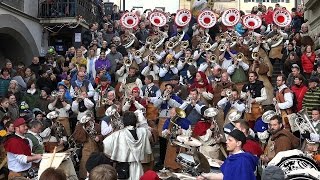 RotseeHusaren  Luzerner Fasnacht 2017 [upl. by Celeski]