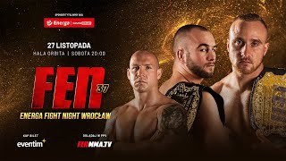 FEN 37 ENERGA Fight Night Wrocław  MAIN TRAILER [upl. by Annaeirb]