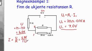 Elektrisk strøm spenning og koblinger [upl. by Beal548]