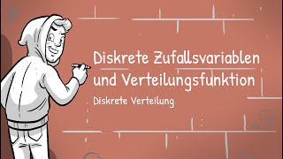 Diskrete Verteilung  Diskrete Zufallsvariablen und Verteilungsfunktion [upl. by Drona]