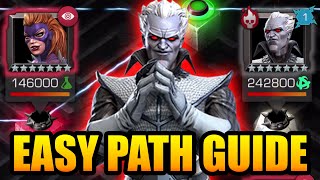 Necropolis Easy Path Completion Guide With Aegon  Marvel Contest Of Champions [upl. by Dolph478]