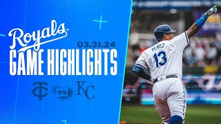 Easter Sunday Shutout  Royals Take Finale vs Twins [upl. by Grube317]