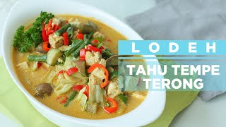 LODEH TAHU TEMPE TERONG [upl. by Anatole]