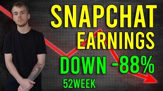 Snapchat Earnings  Snap Stock TANKED  New Updates  Will Snapchat Recover [upl. by Kilby]