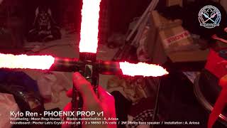 Kylo Ren lightsaber  PHOENIX v1 [upl. by Iad864]