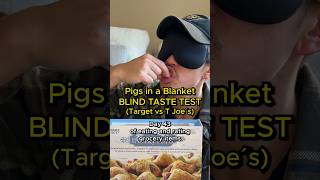 Pigs in a Blanket  Blind Taste Test pigsinablanket traderjoes shorts [upl. by Coleman625]