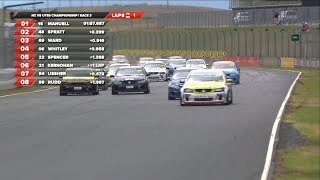 NZ V8 Ute Racing Series 2019 Race 3 Hampton Downs Motorsport Park Final Lap [upl. by Zetes856]