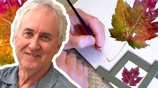 How To Paint a Watercolor Pt1  Beginner Lesson [upl. by Lenej]