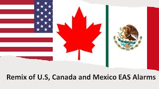 EAS Alarm YouTube  Remix of EAS Alarms US Canada and Mexico [upl. by Nelson]