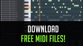 Free MIDI Files for Producers [upl. by Vernor36]