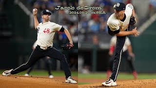 【芸術的領域】ジェイコブ・デグロム 全投球ダイジェスト20240920 vsSEAJacob deGroms Every Pitch20240920 vsSEA [upl. by Ylremik]