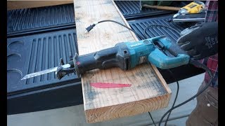 Makita Corded Reciprocating Saw Review 5 YEAR UPDATE [upl. by Eikceb328]