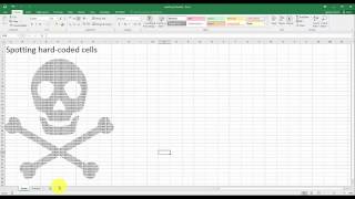 Hired with Excel Spotting HardCoded Cells And What to do Next [upl. by Ttimme]